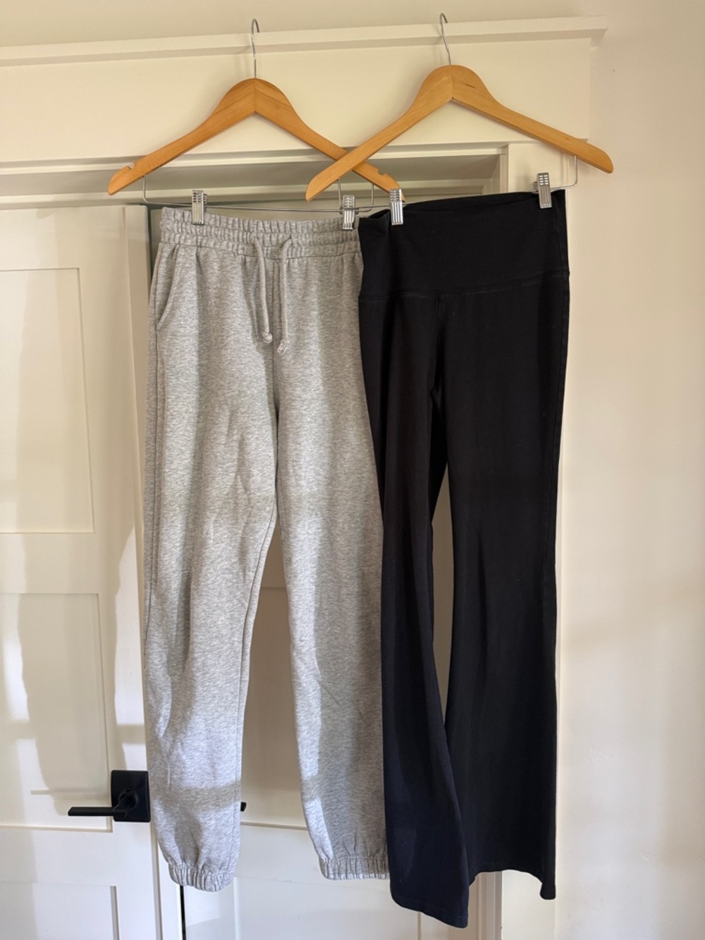 Sweats and leggings. Tall small
